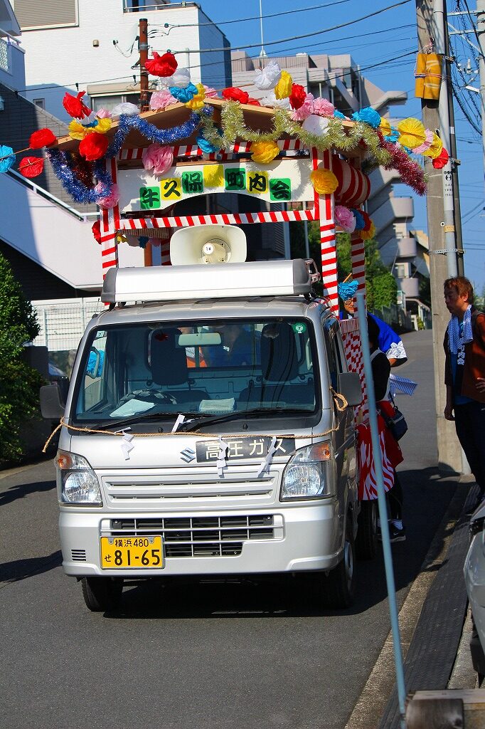 牛久保東町内会お祭り　子供神輿