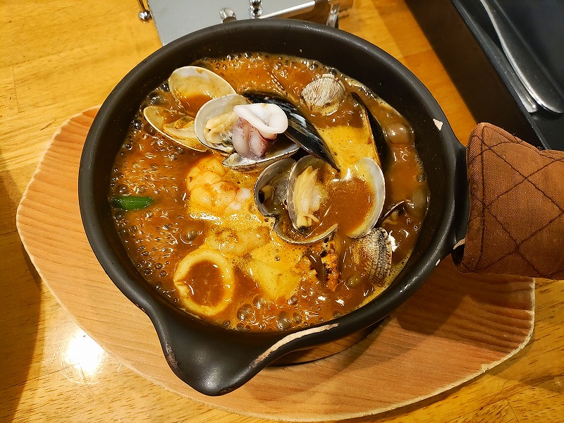 シーフードカレー