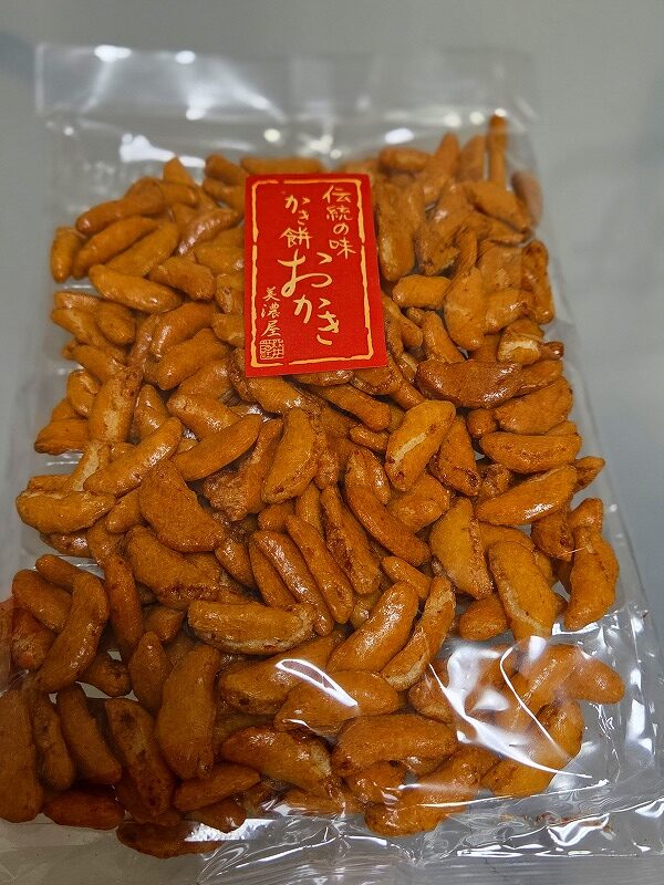 美濃屋あられのかき餅おかき(柿種)